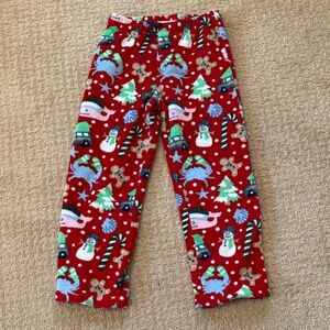VGUC Vineyard Vines Festive Red Kids Pajama Pants, size M (12-14)